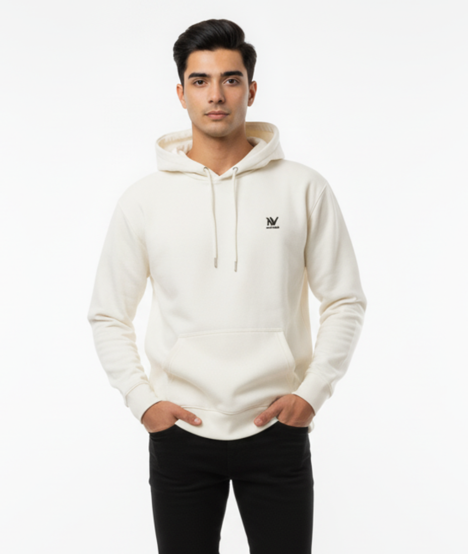 Men's Off-White Pullover Hoodie - Limited Edition