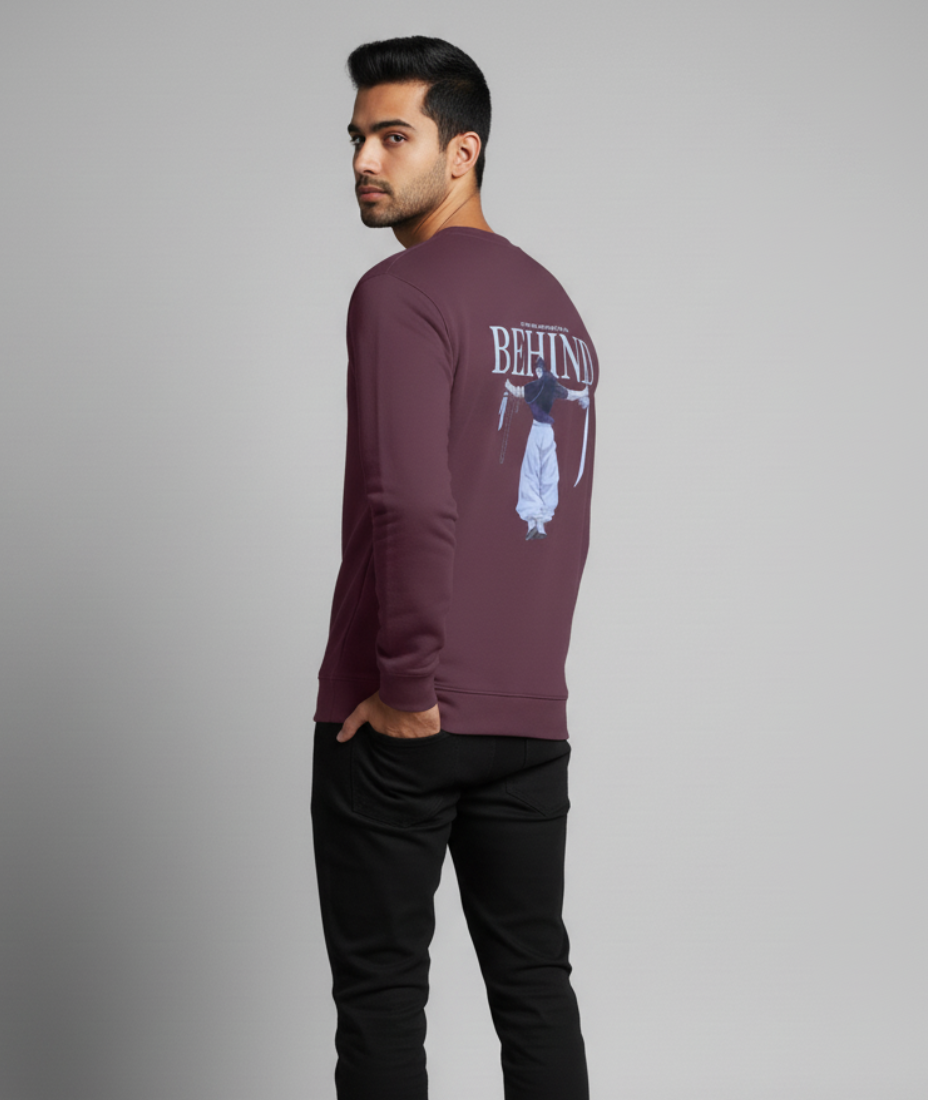 BEHIND Anime Sweatshirt - Limited Edition