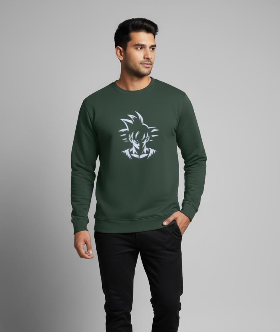 Sweatshirt green animated - Limited Edition