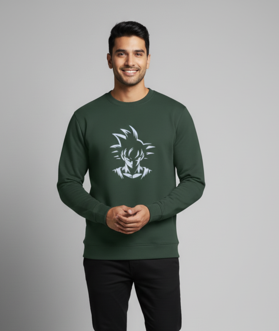 Sweatshirt green animated - Limited Edition
